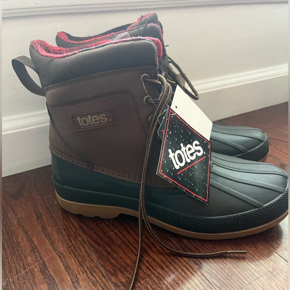 NWT Totes Men’s Duck Boots. Size 8 & 12 - Picture 10 of 12